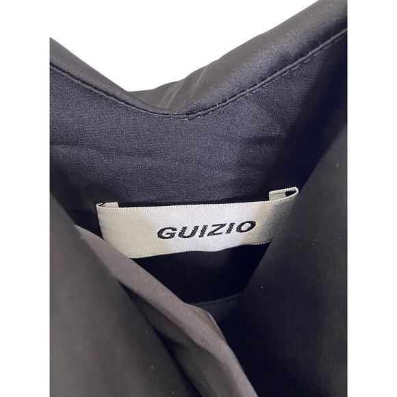 Danielle Guizio Wrapped Maxi Dress Formal Party Elegant Whimsigoth Sexy Dark XS - Picture 7 of 9